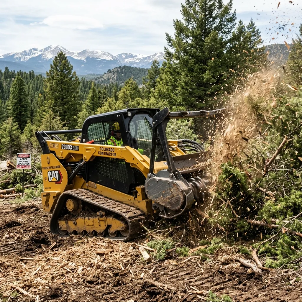 Forestry mulching land prep